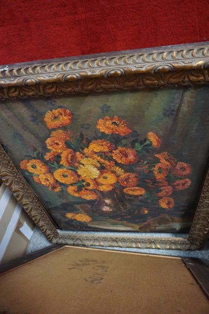Meeting of paintings: still life, landscape....