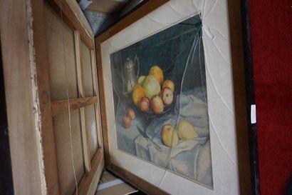 Meeting of paintings: still life, landscape....
