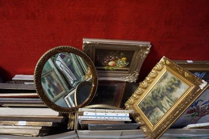 Reunion of paintings: still life, view of...