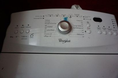 * Washing machine WHIRLPOOL, top shock.