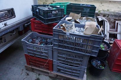 Lot including one Peugeot folding bike, two...