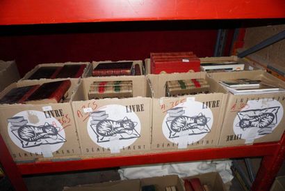 Set of bound books forming a current library:...