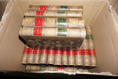 Set of bound books forming a current library:...