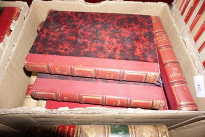 Set of bound books forming a current library:...