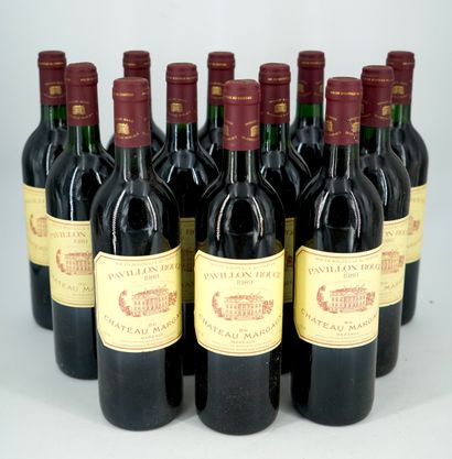 TWELVE BOTTLES - PAVILLON ROUGE - Château...