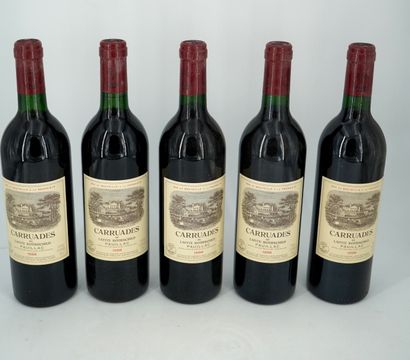 TWELVE BOTTLES - PAUILLAC - Carruades de...