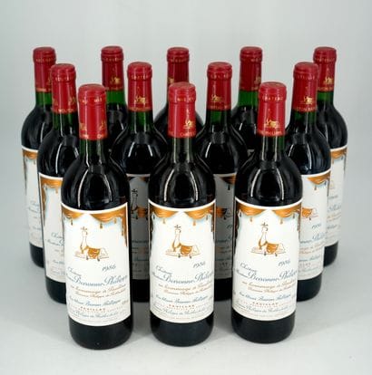 TWELVE BOTTLES - PAUILLAC - Château Mouton...