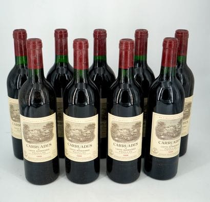 TWELVE BOTTLES - PAUILLAC - Carruades de...