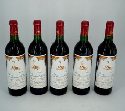 TWELVE BOTTLES - PAUILLAC - Château Mouton...