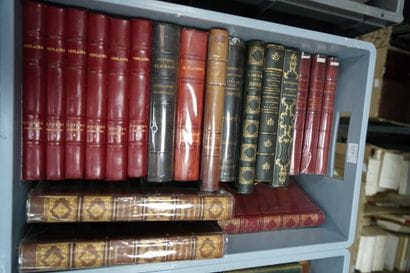 Réunion de livres reliés XIXe siècle dont...