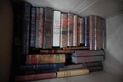 Réunion de livres reliés XIXe et XXe siècles...