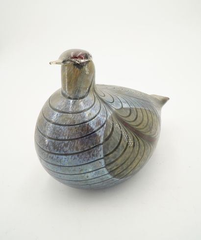 TOIKKA Oiva (né en 1931), OISEAU décoratif...