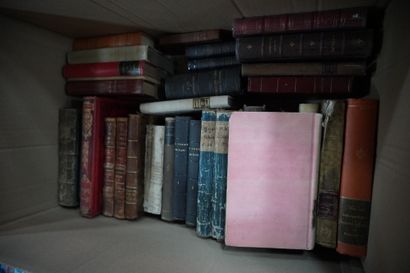 Réunion de livres reliés XIXe et XXe siècles...
