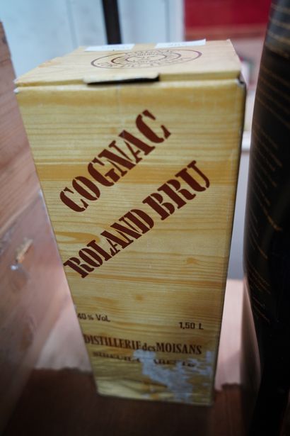 1 magnum 1,5L, Cognac Roland Bru, Napoléon,...
