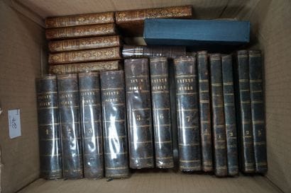 Livres reliés XIXe siècle dont Lettres de...