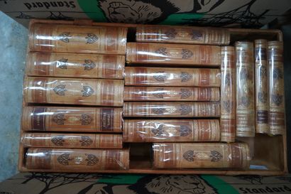 Réunion de livres reliés XIXe siècle et XXe...