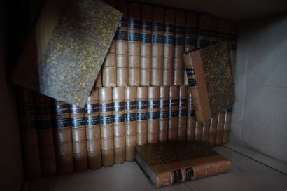 Réunion de livres reliés XIXe et XXe siècles...