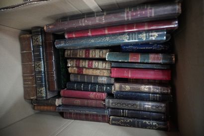 Réunion de livres reliés XIXe siècle, li...