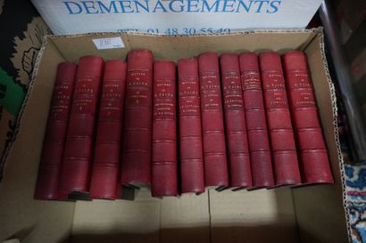 Réunion de livres reliés XIXe et XXe siècles,...