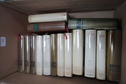 La Pléiade. Quinze volumes. Balzac, Flaubert,...