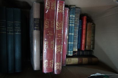 Réunion de livres reliés XIXe et XXe siècles...