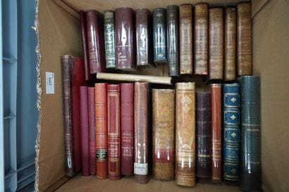 Livres reliés XIXe siècle dont Hippolyte...