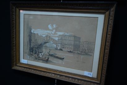 Adolphe ROUARGUE (1810-c.1870)

Le Rialto

Crayon,...