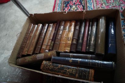 Réunion de livres reliés XIXe et XXe siècles...