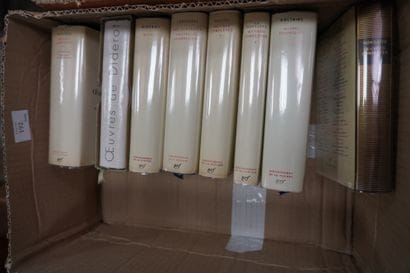 La Pléiade. Huit volumes. Rousseau, Diderot,...