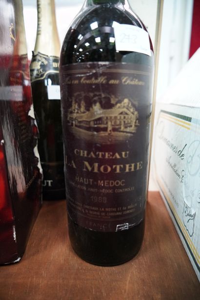 1 magnum Château La Mothe, Haut Médoc, 1...