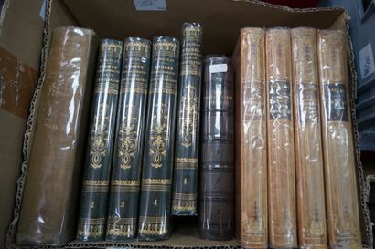 Livres reliés XIXe siècle dont Lettres de...