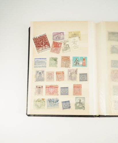 Lot de timbres comprenant France, Empire...