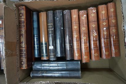 Livres reliés XIXe siècle dont Lettres de...