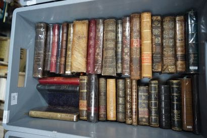Réunion de livres reliés XIXe siècle dont...
