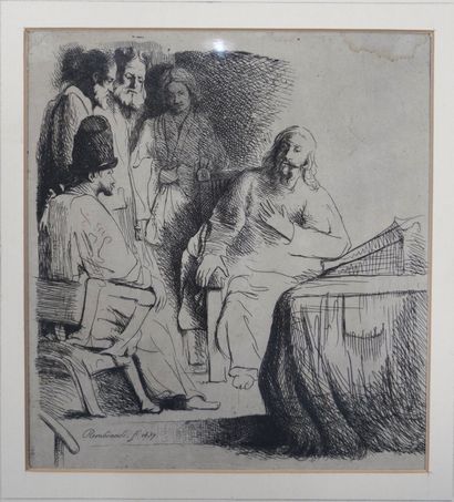 REMBRANDT VAN RIJN (1606 - 1669)

L'Adoration...
