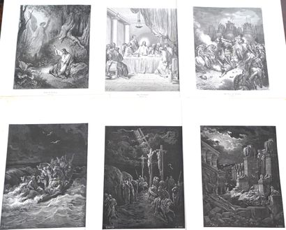 Gustave DORE (1832- 1883) d'après 

Scènes...
