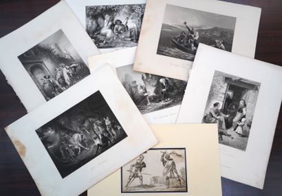 ILLUSTRATIONS - VIGNETTES -

Réunion de scènes...