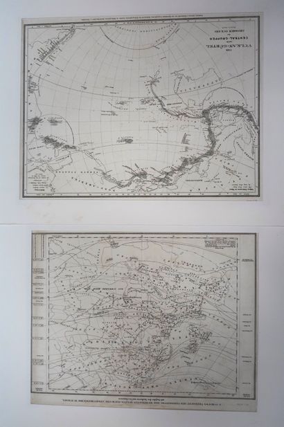 CARTES – VUES 

Bois fin XVIe, Allemagne,...
