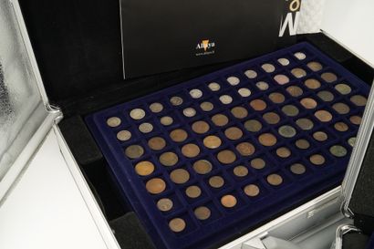 Ensemble de pièces de monnaie anciennes en...