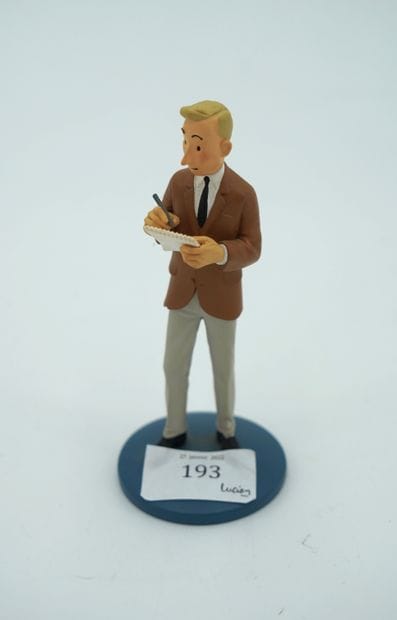 * Figurine Hergé Reporter, Tintin au Congo,...