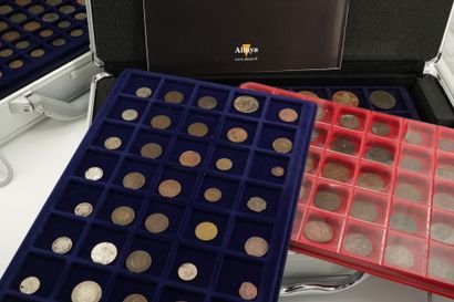 Ensemble de pièces de monnaie anciennes en...