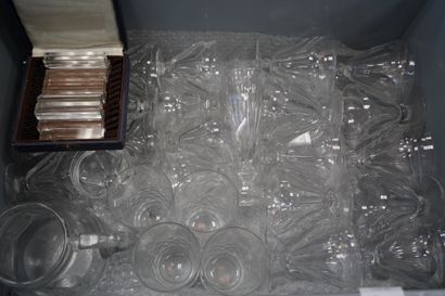 * Parties de service de verres à pied en...