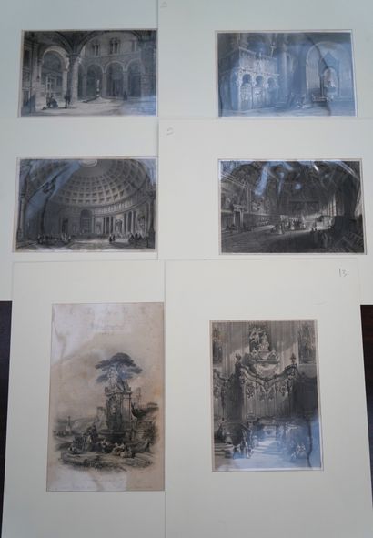 PAYSAGES – VUES 

Réunion de paysages, antiquités...