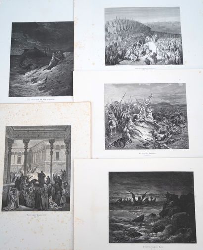 Gustave DORE (1832- 1883) d'après 

Scènes...
