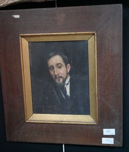 Ecole Française du début du XXe siècle, portrait...