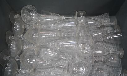 * Parties de service de verres à pied en...