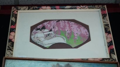 Ecole moderne dans le goût Art déco, Femme...