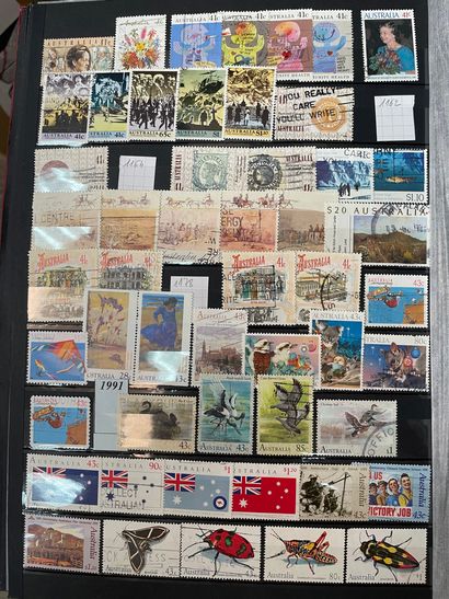 28 Albums Commonwealth dont Grande Bretagne,...