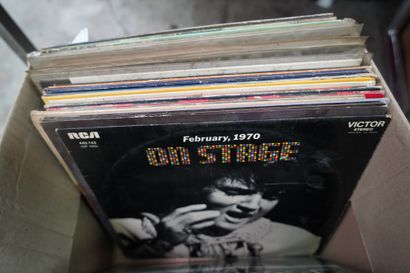Lot de vinyles, Pink Floyd, Presley, Simon...
