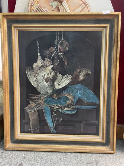Dans le goût WEENIX, Nature morte au gibier,...
